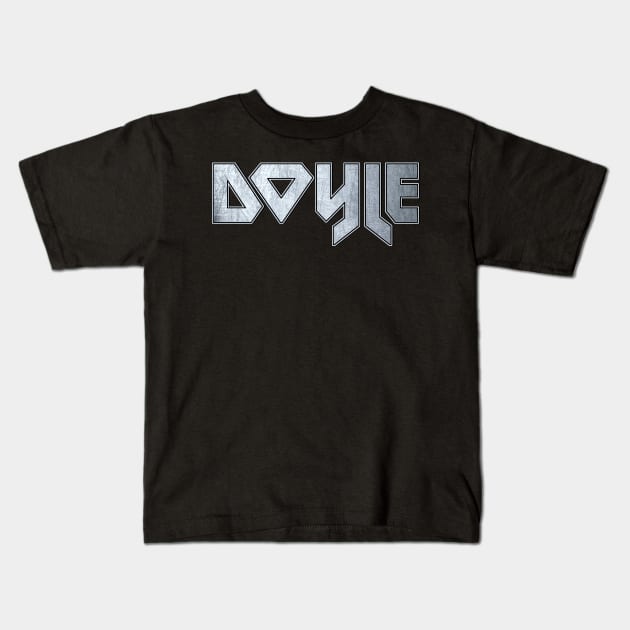 Heavy metal Doyle Kids T-Shirt by KubikoBakhar